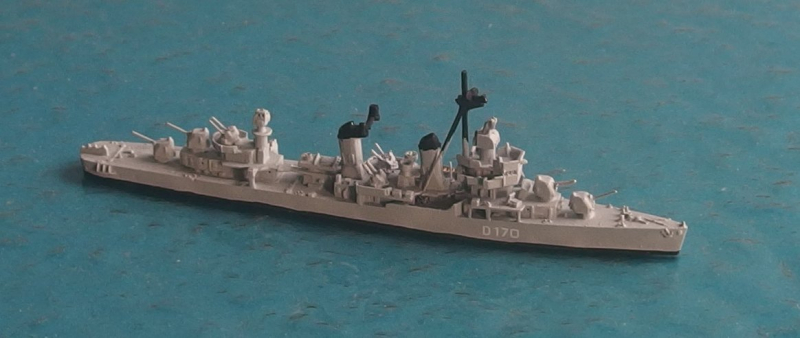 Zerstörer D 170 "Z 1" ex "Anthony"Fletcher-Klasse  (1 St.) D 1968 Albatros ALK 58-1